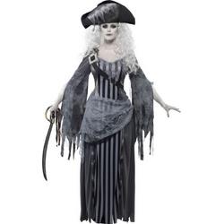 Piraat geest dameskostuum | Halloween verkleedkleding - maat L (44-46)